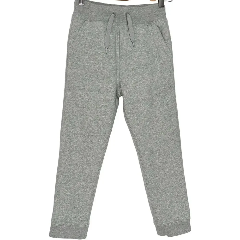 NWT Lot of‎ 2 Gap Kids Sherpa Lined Joggers | Gray | SZ 6-7